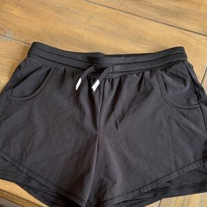 all in motion Black Athletic Drawstring Shorts with Pockets